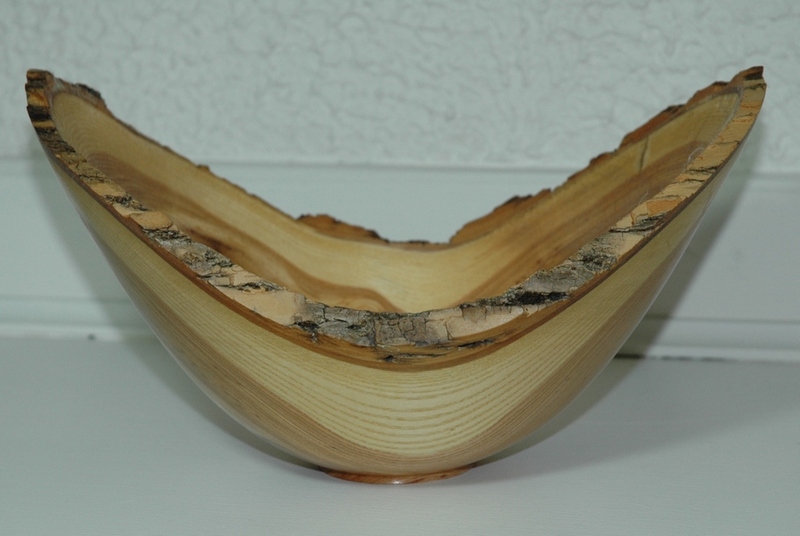 Natural Edge Ash Bowl
